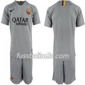 Fußballtrikots AS Rom Kinder Auswärts Trikotsatz 2018-2019